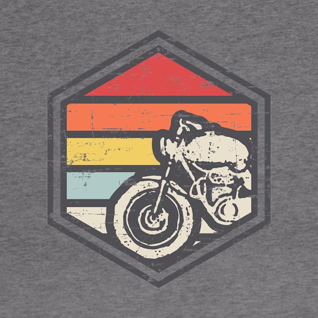 Retro Badge Biker by rojakdesigns